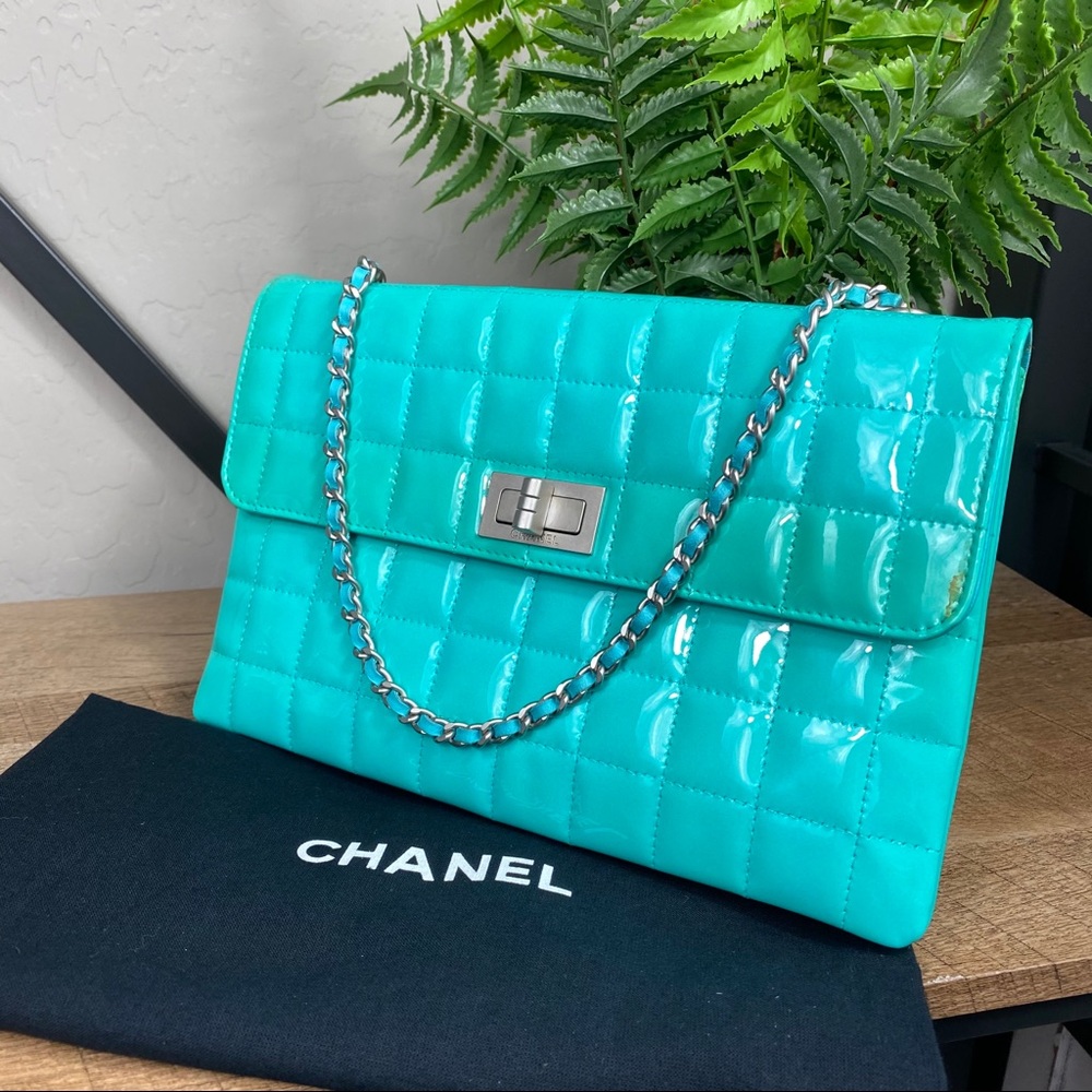 SOLD Chanel Quilted Reissue Square Flap Bag - Picture 2 of 16